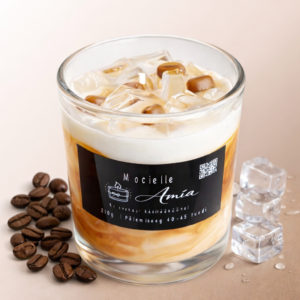 Mocielle- sojavahast käsitöö küünal