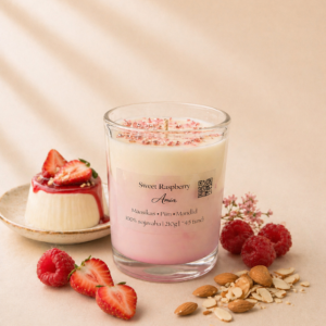 Sweet Raspberry- sojavahast lõhnaküünal